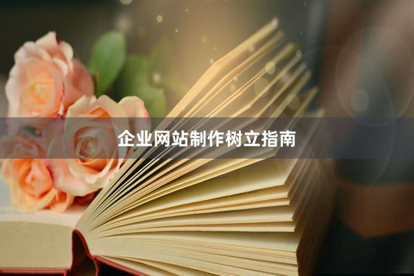 企业网站制作树立指南