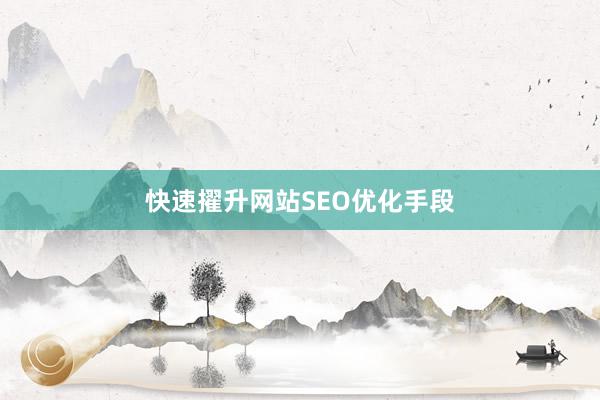 快速擢升网站SEO优化手段